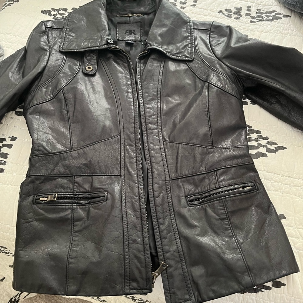 Like new Banana Republic leather jacket